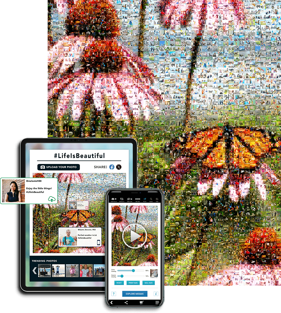 photo mosaic example